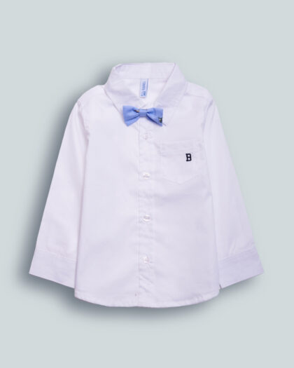 Camicia Elegante Con Papillon