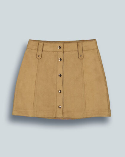 Gonna Effetto Scamosciato