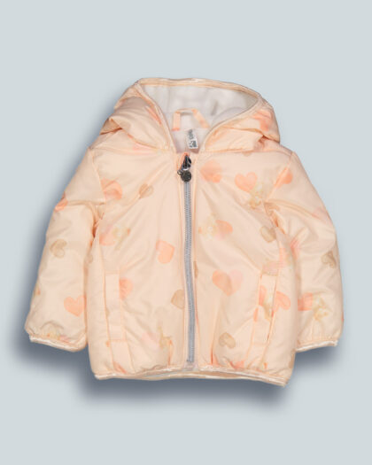 Giubbotto Fantasia Cuori Orsetti