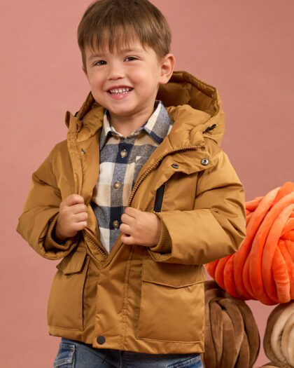 Parka Nylon Imbottito Pesante