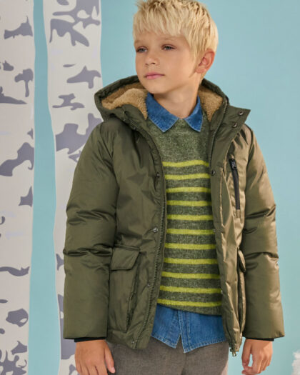 Parka Nylon Imbottito Pesante