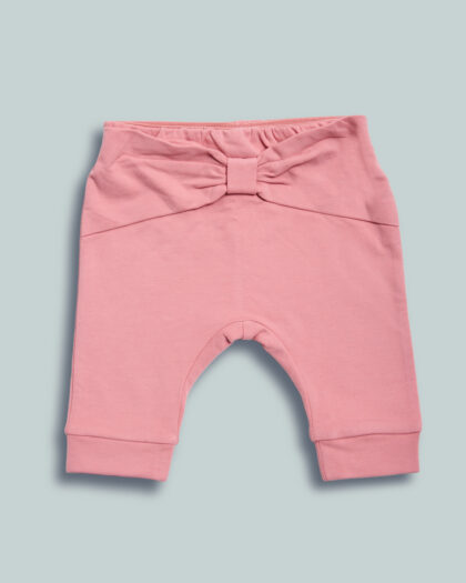 Pantaloni Felpa Con Fiocco